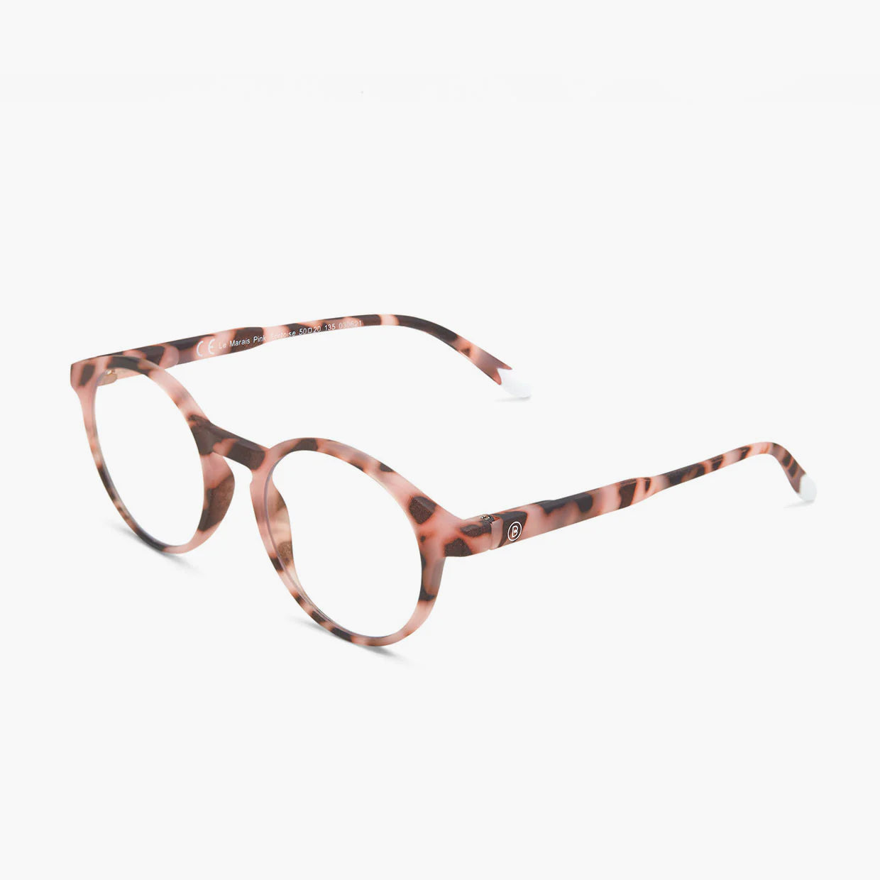 BARNER Le Marais Blue Light Glasses Pink Tortoise LONDONWORKS