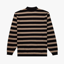 Load image into Gallery viewer, PARLEZ | Aspen L/S Polo Knit | Black - LONDØNWORKS