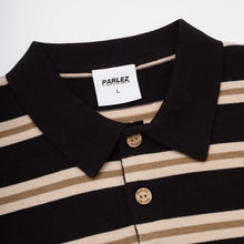 Load image into Gallery viewer, PARLEZ | Aspen L/S Polo Knit | Black - LONDØNWORKS