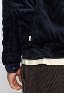 REVOLUTION | 7868 Padded Corduroy Jacket | Darknavy - LONDØNWORKS