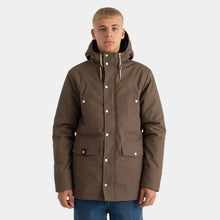 Load image into Gallery viewer, REVOLUTION | 7246 Parka Jacket Evergreen | Dark Brown