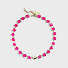 Load image into Gallery viewer, WOUF | Pink Glow Necklace