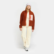 Load image into Gallery viewer, SELFHOOD | 77284 Pocket Teddy Jacket | Rust