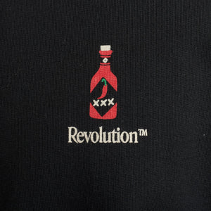 REVOLUTION | 2780 Sau Printed Crewneck | Black