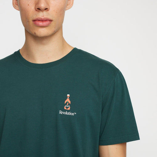 REVOLUTION | 1374 Sau T-Shirt | Green