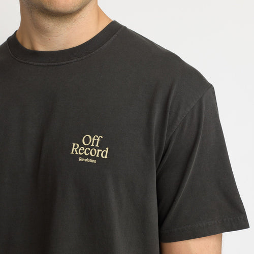REVOLUTION | 1389 REC T-Shirt | Black - LONDØNWORKS