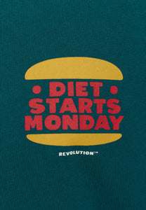 REVOLUTION | 1427 DIE T-Shirt | Dark Petrol