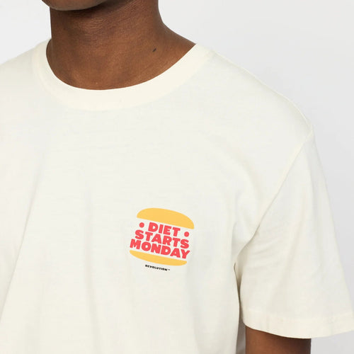 REVOLUTION | 1427 DIE T-Shirt | Off-White