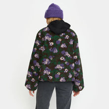 Load image into Gallery viewer, SELFHOOD | 77316 Printed Teddy Jacket | Dark Green