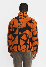 Load image into Gallery viewer, REVOLUTION | 7025 Printed Fleece Jacket | Orange