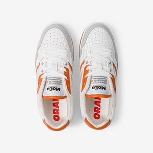 MoEa | GEN2 Sport Orange Vegan Sneakers | White & Orange - LONDØNWORKS