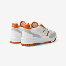 Load image into Gallery viewer, MoEa | GEN2 Sport Orange Vegan Sneakers | White &amp; Orange - LONDØNWORKS