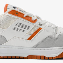 Load image into Gallery viewer, MoEa | GEN2 Sport Orange Vegan Sneakers | White &amp; Orange - LONDØNWORKS