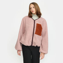 Load image into Gallery viewer, SELFHOOD | 77312 Puff Sleeve Teddy Jacket | Light Purple