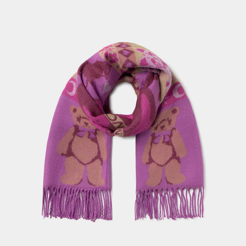 WOUF | Scarf | Purple Gang - LONDØNWORKS
