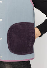 Load image into Gallery viewer, SELFHOOD | 77362 Quilted Block Vest | Blue - LONDØNWORKS