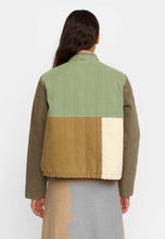 Load image into Gallery viewer, SELFHOOD | 77345 Quilted Patchwork Jacket | Army
