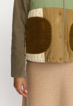 Load image into Gallery viewer, SELFHOOD | 77345 Quilted Patchwork Jacket | Army