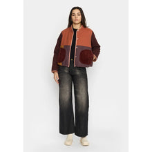Load image into Gallery viewer, SELFHOOD | 77345 Quilted Patchwork Jacket | Orange - LONDØNWORKS