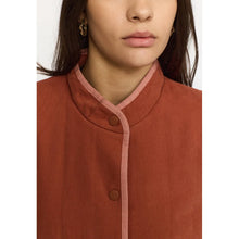 Load image into Gallery viewer, SELFHOOD | 77345 Quilted Patchwork Jacket | Orange - LONDØNWORKS
