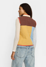 Load image into Gallery viewer, SELFHOOD | 77362 Quilted Patchwork Vest | Off-White