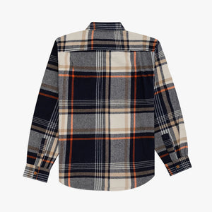 PARLEZ | Rotan Check Shirt | Navy