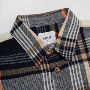 PARLEZ | Rotan Check Shirt | Navy