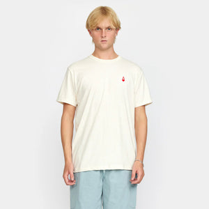 REVOLUTION | 1368 Ace T-Shirt | Off-White Melange - LONDØNWORKS
