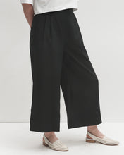 Load image into Gallery viewer, LOWIE | Lyocell Wide Leg Trousers | Black