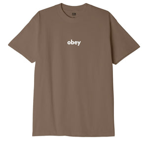 OBEY | Lower Case 2 | T-Shirt | Silt - LONDØNWORKS