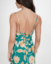 Load image into Gallery viewer, GRACE &amp; MILA | Velyssa Long Printed Dress | Green - LONDØNWORKS