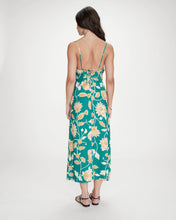 Load image into Gallery viewer, GRACE &amp; MILA | Velyssa Long Printed Dress | Green - LONDØNWORKS