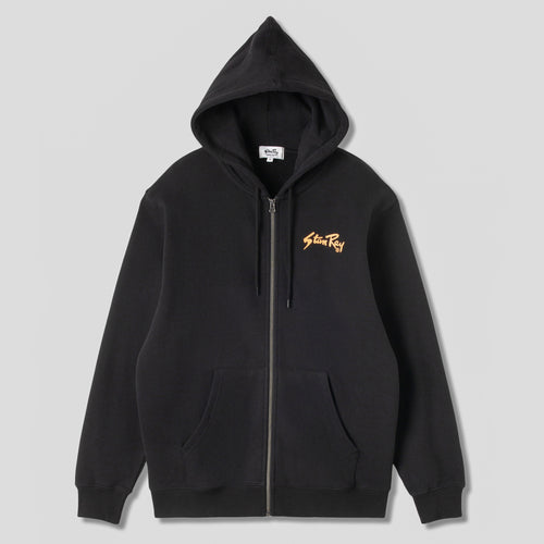 Stan Ray | Stan OG Zip Hood | Black/Orange Print