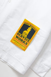SERVICE WORKS | Waiter Shirt | White