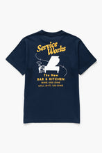 Load image into Gallery viewer, SERVICE WORKS | Bar + Kitchen Tee | Navy