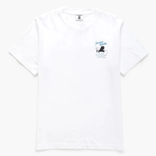 SERVICE WORKS | Bar + Kitchen Tee | White