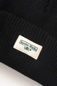 SERVICE WORKS | Tassel Beanie | Black