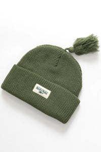 SERVICE WORKS | Tassel Beanie | Olive