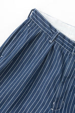 Load image into Gallery viewer, SERVICE WORKS | Pinstripe Denim Part Timer Shorts | Indigo