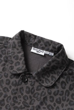 Load image into Gallery viewer, SERVICE WORKS | Patterned Easy Chef Shirt | Black Leopard