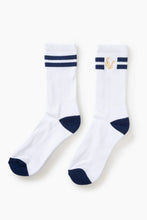 Load image into Gallery viewer, SERVICE WORKS | Monogram Socks | White