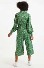 Load image into Gallery viewer, LOUCHE | Oski Cat Camo Jumpsuit  | Green - LONDØNWORKS