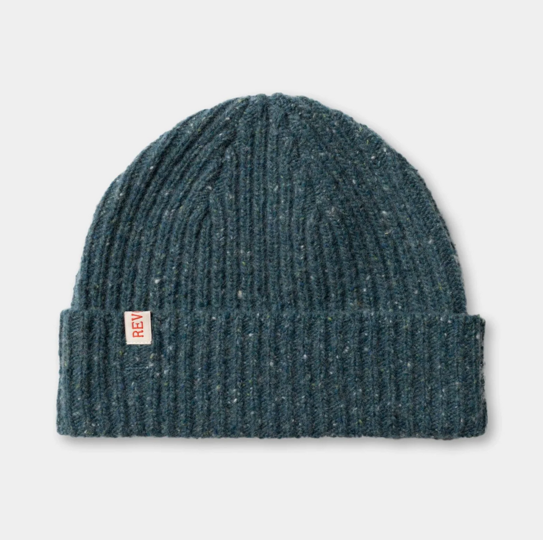 REVOLUTION | 9317 Wool Mix Beanie | Dark Petrol - LONDØNWORKS
