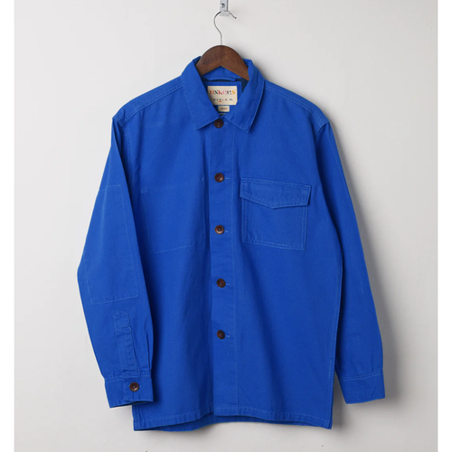 USKEES | 3003 Buttoned Workshirt | Ultra Blue - LONDØNWORKS