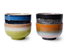 Load image into Gallery viewer, HKLIVING | Noodle Bowls Set of 4 | Groovy - LONDØNWORKS