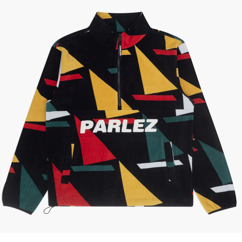 PARLEZ | Lark Fleece Pop Over | Multi - LONDØNWORKS