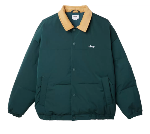 OBEY | Whispers Jacket | Green Gables/Multi