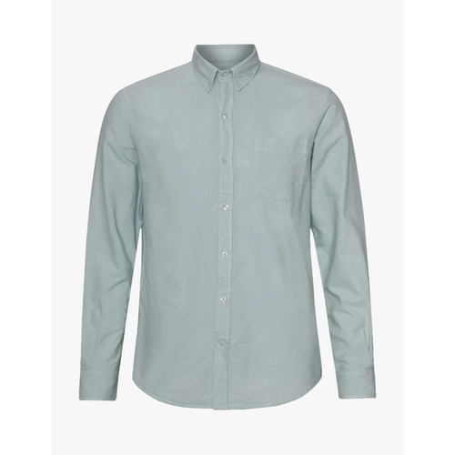 COLORFUL STANDARD | Organic Button Down Shirt | Steel Blue - LONDØNWORKS