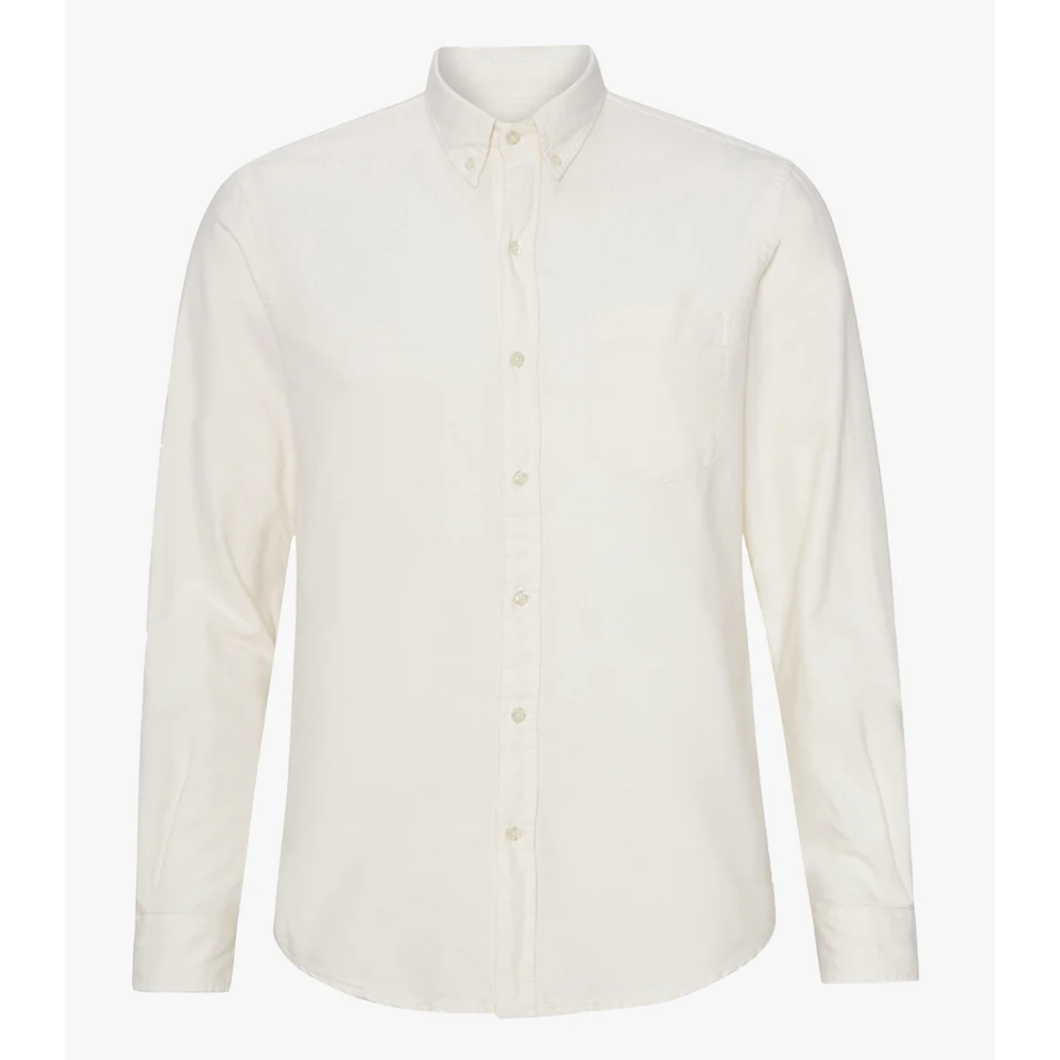 COLORFUL STANDARD | Organic Button Down Shirt | Ivory White - LONDØNWORKS