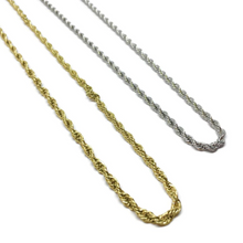 Load image into Gallery viewer, CRYPT | Stainless Steel Rope Chain Necklace | Silver - LONDØNWORKS